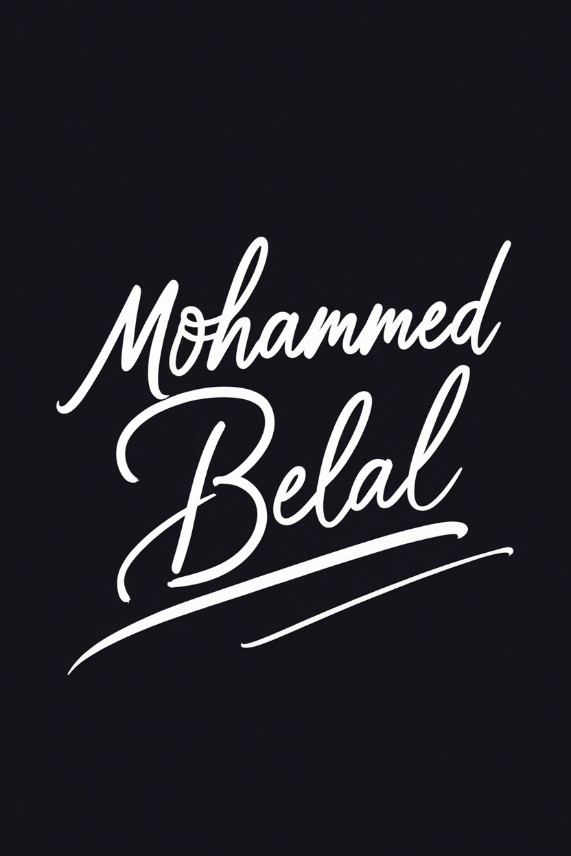 Mohammed Belal Signature